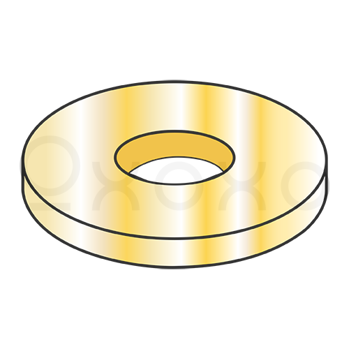 10 AN960, Military Machine Screw Washer Cadmium Yellow
