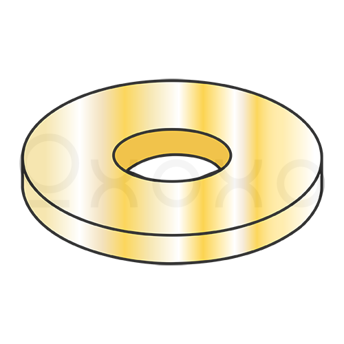10 AN970 Military Flat Washer Cadmium Yellow
