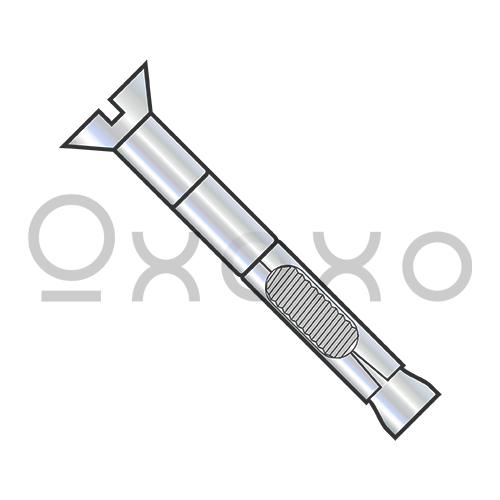 1/4X2 Slotted Flat Head Sleeve Anchor Zinc