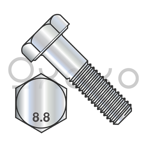 M10X100 Din 931 8 Point 8 Metric Partially Threaded Cap Screw Zinc