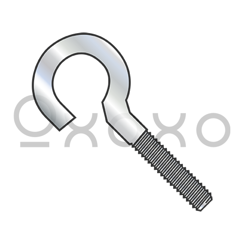 1/4-20X3 Open Eye Bolt Machine Screw Thread Zinc