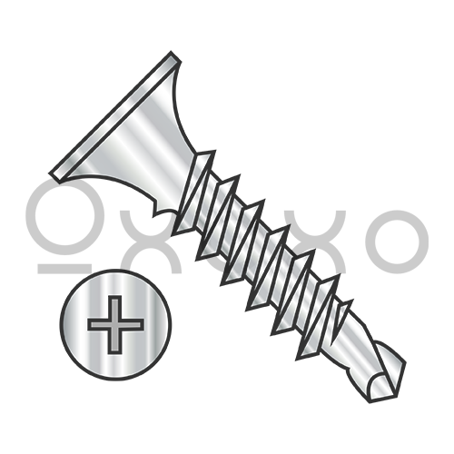 6-20X1 1/4 Phillips Bugle Head Full Thread Self Drilling Drywall Screw410 Stainless Steel