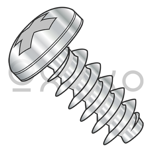 M1.6-0.67X5 Metric Phillips Pan Head PT Alternative 30 Degree Full Thread A2 Stainless Steel