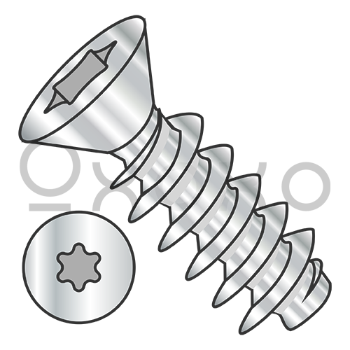 M1.6-0.67X5 Metric 6 Lobe Flat Head PT Alternative 30 Degree FT A2 Stainless Steel