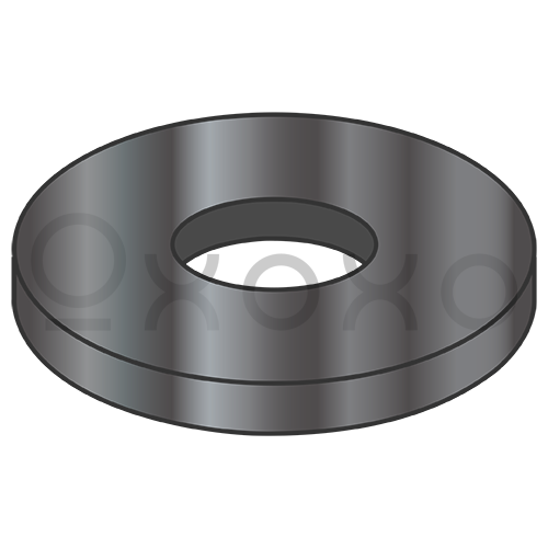 .078-.188 MS15795 Military Flat Washer 300 Series Stainless Steel DFAR Black Ox