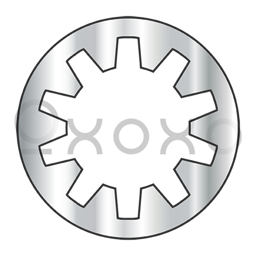 #2 Military Internal Tooth Lock Washer DFAR 410 Stainless Hardened and Passivate