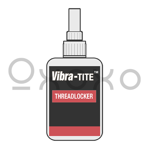 50ML Red Permanent Thread Locker