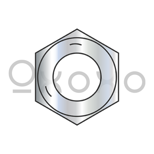 1-8 Coarse Thread Finished Hex Nut Grade 5 Zinc
