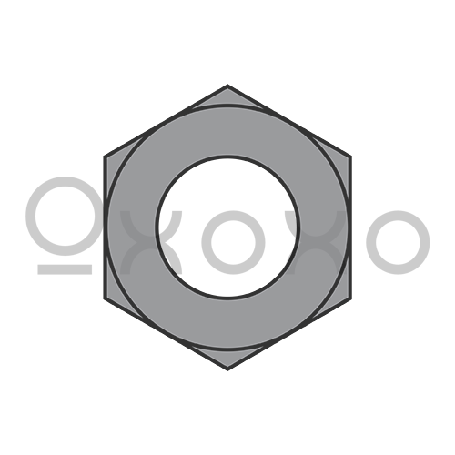 7/16-14 Light Automotive Hex Nut Plain