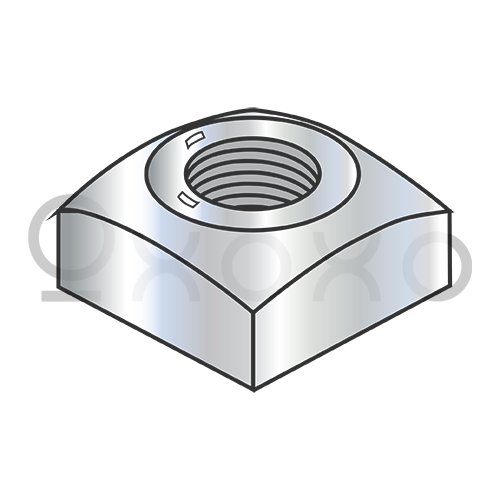 1/4-20 Regular Square Nut Grade 5 Zinc
