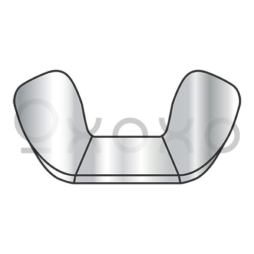 6-32 Cold Forged Wing Nut 18 8 Stainless Steel