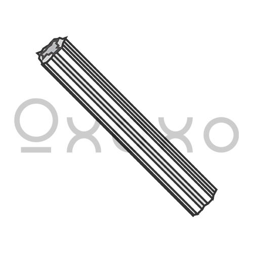 4-6X1 Fluted Plastic Anchor Ductile Plastic