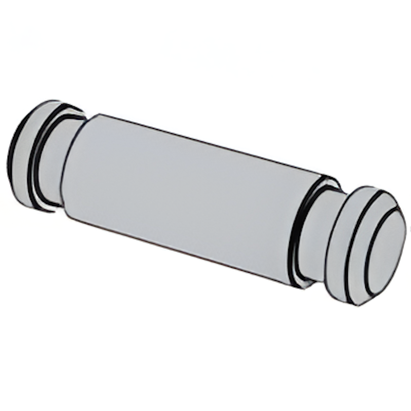 Hydraulic fluid power - accessories for single rod cylinders, 16 MPa (160 bar) medium and 25 MPa (250 bar) series: AA4-R - Pivot pin, plain bearing or AA6-R - Pivot pin, spherical bearing - ISO 8132 (AA4-R/AA6-R) - 2022