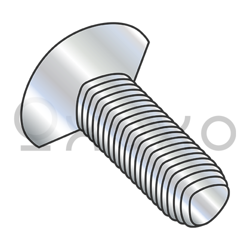 4-40X3/16 Phillips Flat 100º Taptite Alternative Thread Roll Screw Full Thrd Zinc Bake Wax