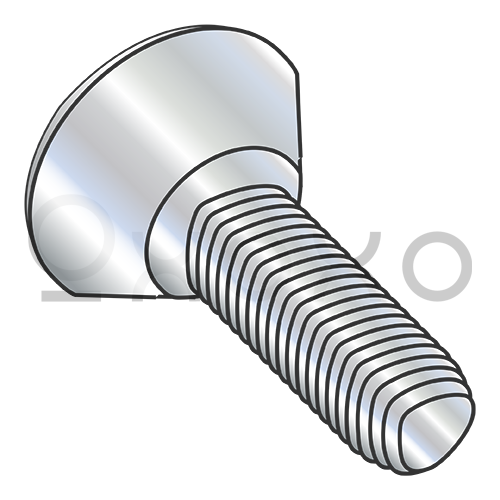 8-32X3/8 Phil Oval Undercut Taptite Alternative Thread Roll Screw Full Thrd Zinc Bake Wax