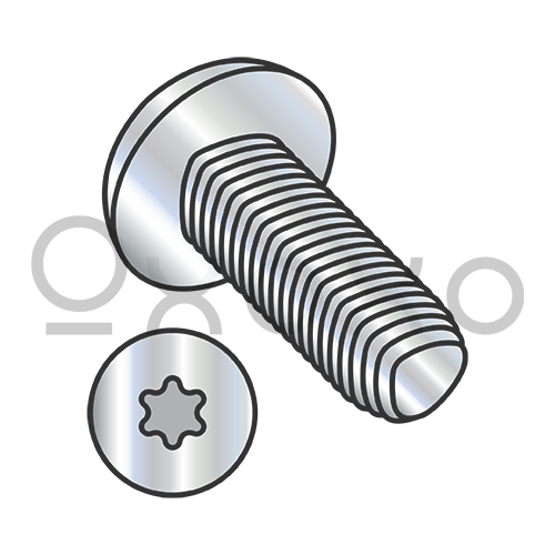 2-56X3/16 6 Lobe Pan Taptite Alternative Thread Rolling Screw Fully Thrd Zinc Bake & Wax