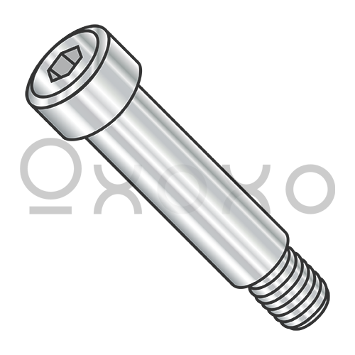1/8X1/8 Socket Head Shoulder Screw Imported 18 8 Stainless Steel