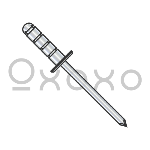 3/16X.039-.236 Steel Fix Large Rivet Zinc