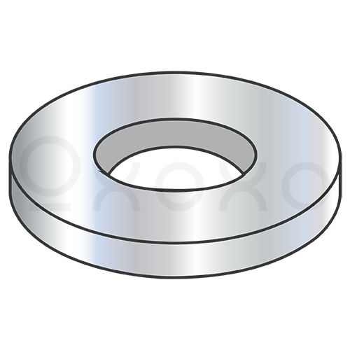 2X.188X.028 Type B Flat Washer Narrow Zinc