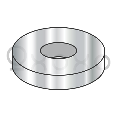 1X2X.12 Flat Washer 18 8 Stainless Steel