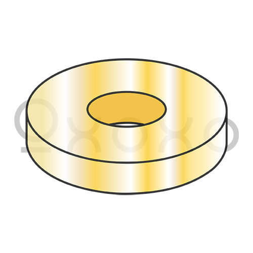 1 INCH U S S Through Hardened Washer Zinc Yellow