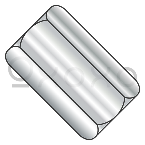 5/8-11X2 1/8  Hex Rod Coupling Nut 13/16 inch Across Flats 18 8 Stainless Steel