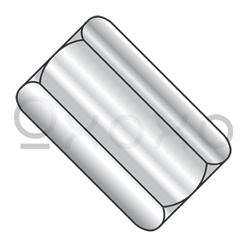 3/4-10X2 1/4 1  Hex Rod Coupling Nut 1 inch Across Flats 18 8 Stainless Steel