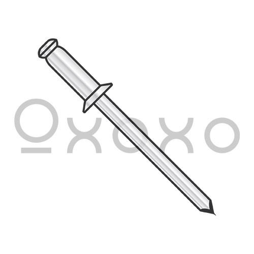 1/8X.06-.12  Countersunk Aluminum Rivet With Aluminum Mandrel
