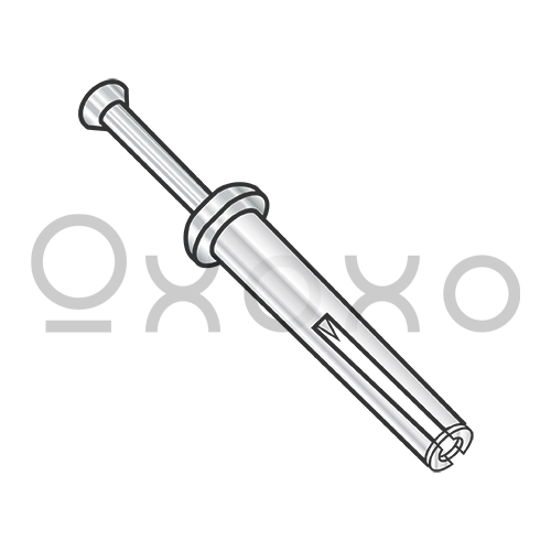 1/4X1  Mushroom Head Hammer Drive Anchor 18 8 Stainless Steel