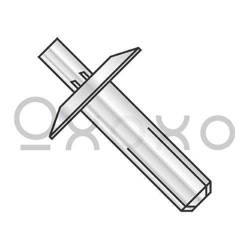 3/16X1/8  Liner Aluminum Rivet