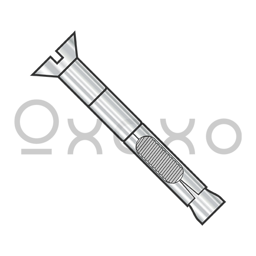 1/4X3  Flat Head Sleeve Anchor Combination Drive  18 8 Stainless Steel