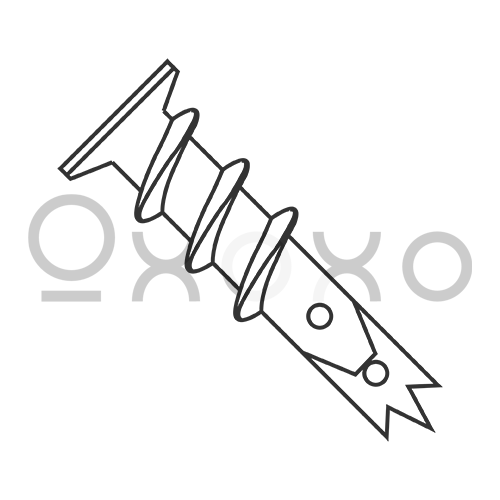 6  Easy Screw In Wallboard Anchor Engineered Nylon