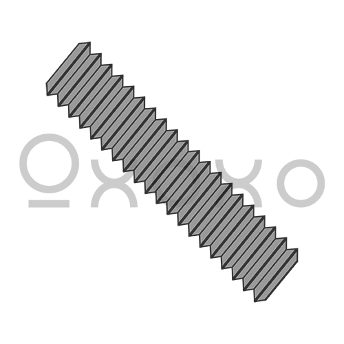 1-8X6 3/4  ASTM A193 ASME B16.5 B-7 B7 Stud Continuous Thread Plain