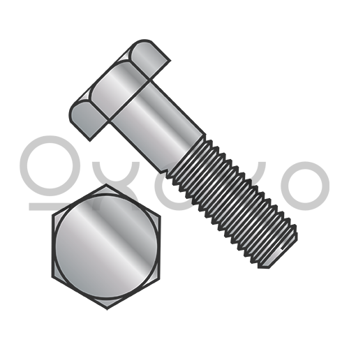 1/4-20X6 1/2  Hex Machine Bolt Galvanized Hot Dip Galvanized