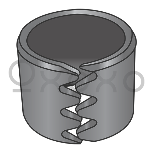 1.0X.75X.50  Tension Bushing Type 3 6150 Spring Steel Through Hardened and Tempered Plain
