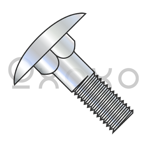 10-24X1  Step Bolt Zinc