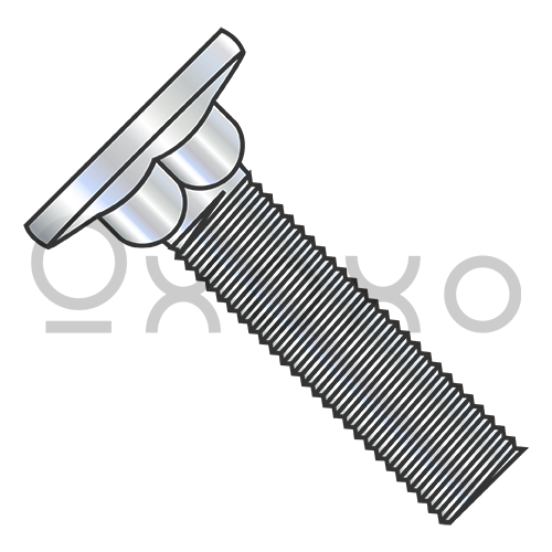 1/4-20X1 1/4  Carriage Bolt Flat Head Diameter .570-.640 Head Hgt .078-.107 Full Thread Zinc