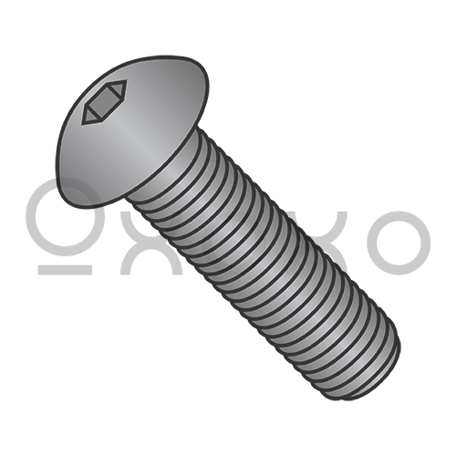 M10-1.5X16  Metric Button Head Socket Cap Screw Plain ASME B18.3.4M