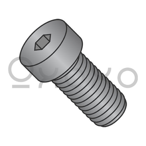 10-32X3/8  Fine Thread Low Head Socket Cap Screw Plain