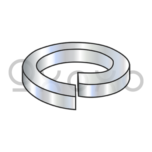 M10  Din 127 B Metric Split Lock Washer Zinc and Bake