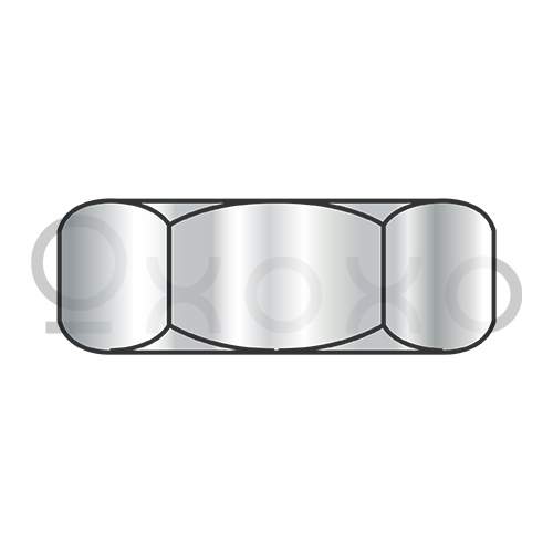 M10-1.5  Metric Din 439  Hex Jam Nut A2 Stainless Steel