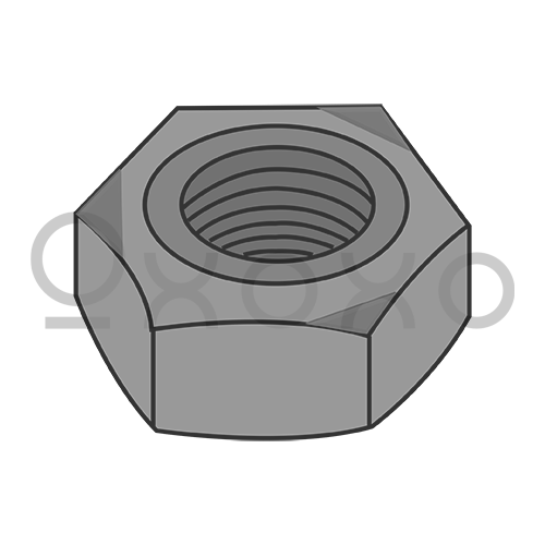 M4-0.7  Din 929 Metric Hex Weld Nuts 3 Projections Steel Plain