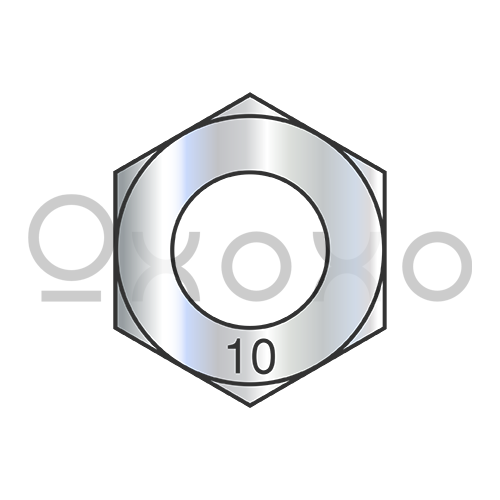 M10-1.50  Din 934 Metric Class 10 Hex Nuts Zinc