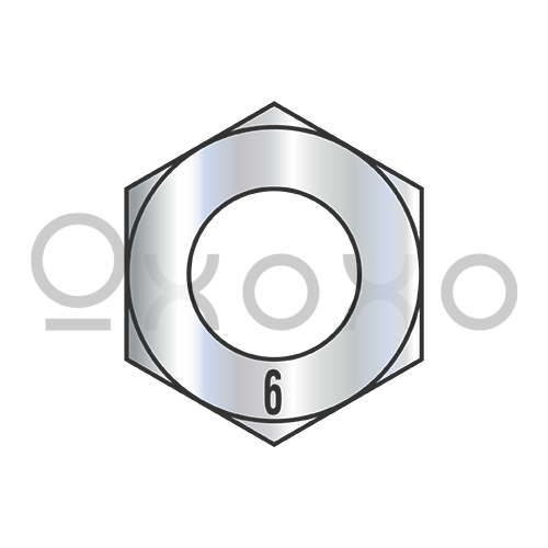 M2.5-0.45  Din 934 Metric Class 6 Hex Nuts Zinc
