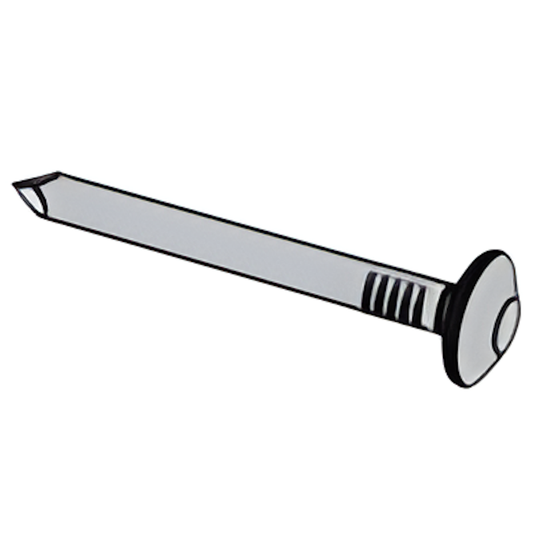 Decking Spikes, Rose Head = AS 2334 (T13) - 1980