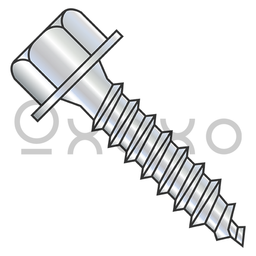 9-15X1 1/2  Unslot Ind HI-Hexwasher w/shoulder Pole Grip type S Full Thrd 1,000hr Salt Spray