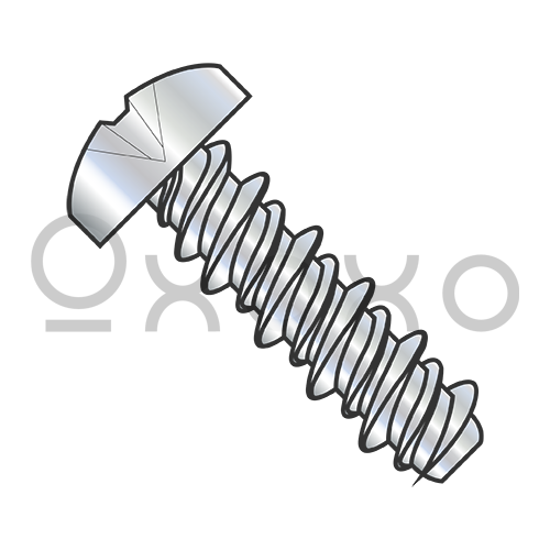2-32X3/16  Phillips Pan High Low Screw Fully Threaded Zinc And Bake