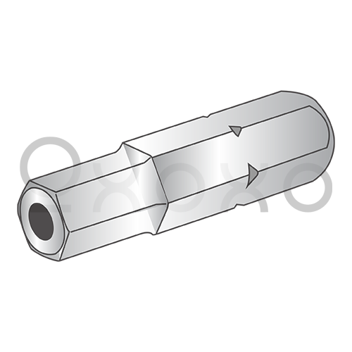 1/8X1X1/4  Hex Tamper Insert Bit