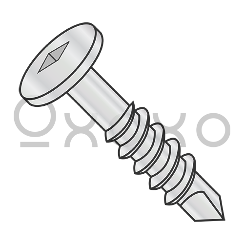 1/4-14X7  Square Drive Pancake Large Hd SDS #3 Partial Thread High Corr 1000 Hr Salt Spray