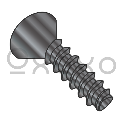 4-20X5/16  Phillips Flat Plastite Alternative 48-2 Fully Threaded Black Oxide And Wax
